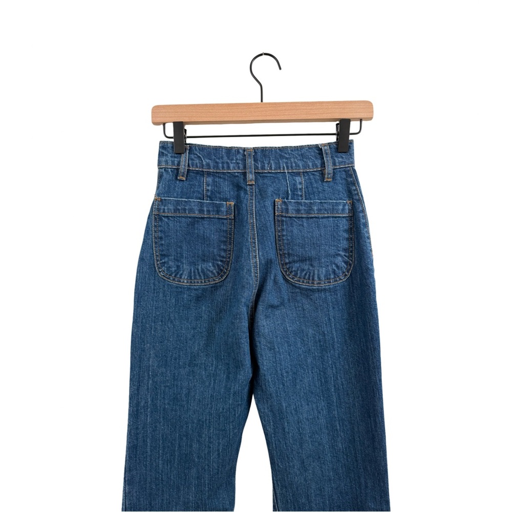 REVICE Dark Blue Flare Jeans - Picture 5 of 11